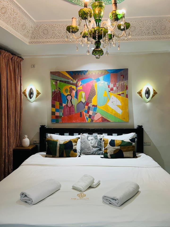 Elegant Riad Bedroom